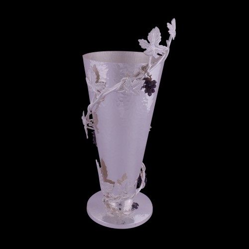 Argentor-925 Sterling Silver-Flower Vase