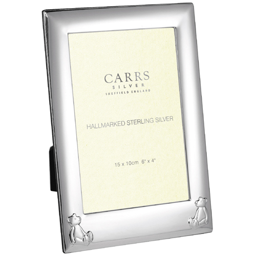 Carrs Sterling Silver Childs Photo Frame 6"X4" 