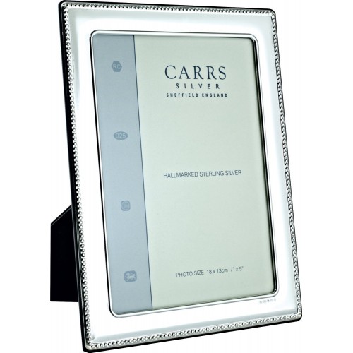 Carrs Sterling Silver Photo Frame 5"x3.5"/ 6"x4"/8"x6"/ 10"x8"