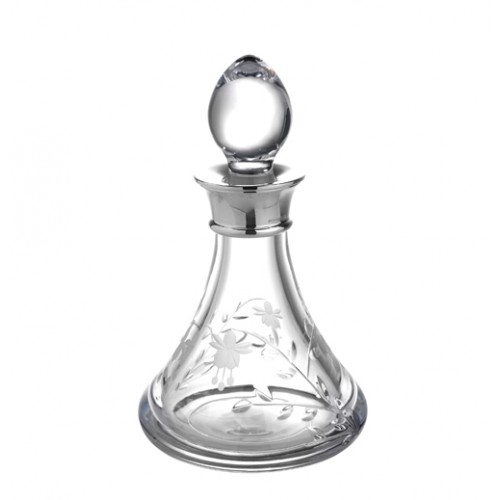 Carrs Sterling Silver Glass Bottle 