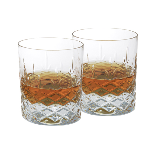 Carrs Crystal  Whisky Tumblers  