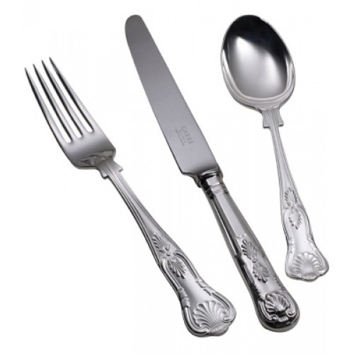 Carrs Sterling Silver Kings Design Cutlery 