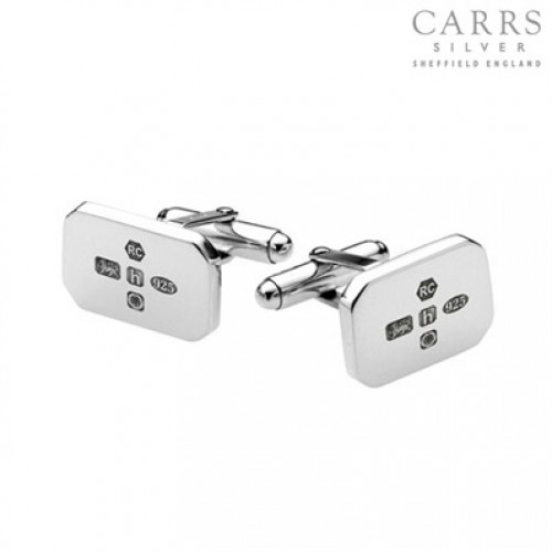Carrs Sterling Silver Cufflinks 
